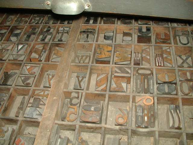 more antique wood type