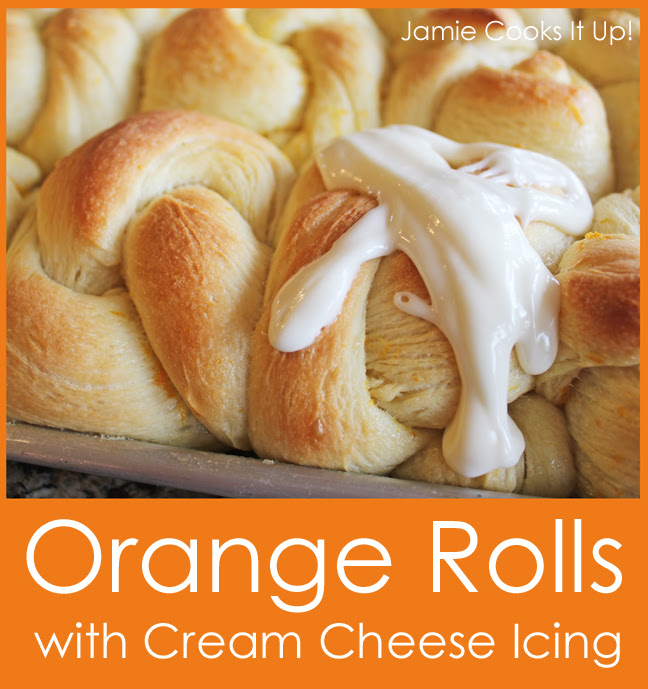 Orange Sweet Rolls with Cream Cheese Icing Orange Sweet Rolls with Cream Cheese Icing