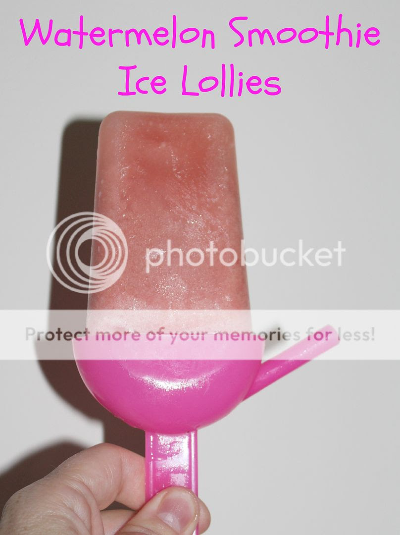 Watermelon and Smoothie Ice Lollies