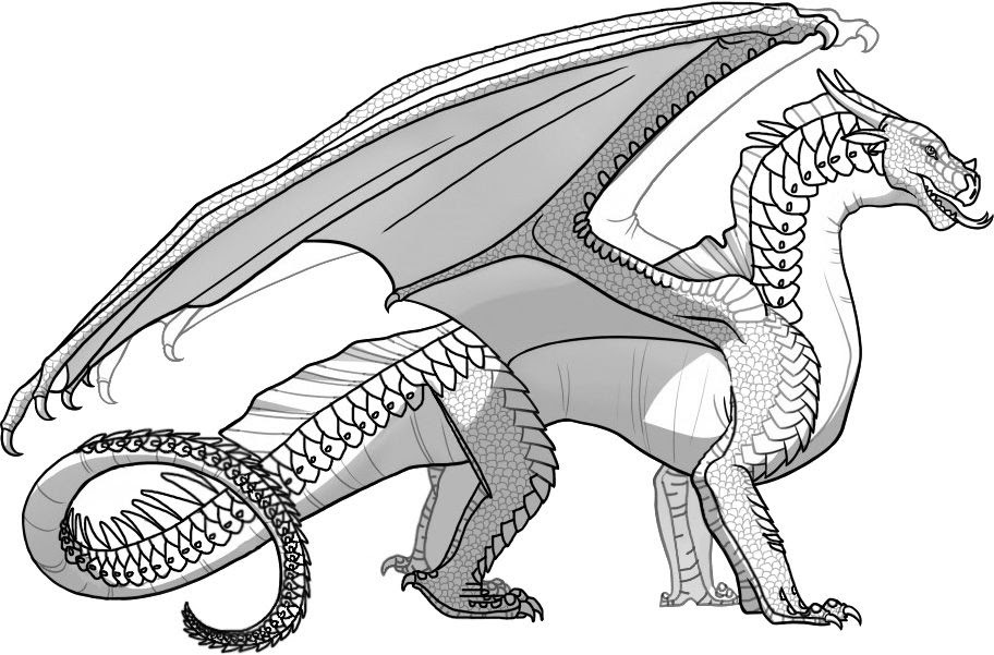 Download Wings Of Fire Rainwing Coloring Pages - Tripafethna