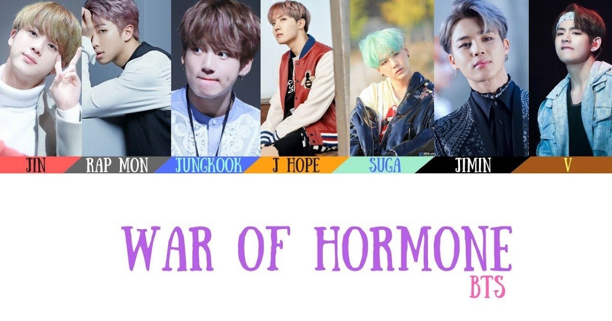 Bts Lyrics War Of Hormone - btsae