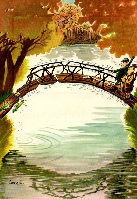 “Comment on s’enrhume... en 12 images”, 1957, Jean-Jacques Sempé