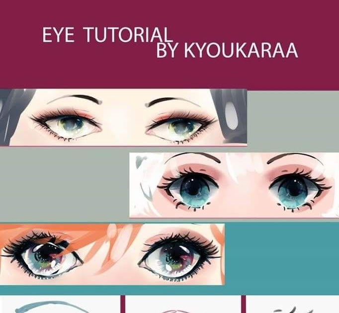 How To Do Eyes On Anime Procreate / Drawing Eyes Procreate