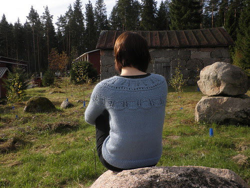 Neuletakki - GArnstudio Drops Silke-alpaca