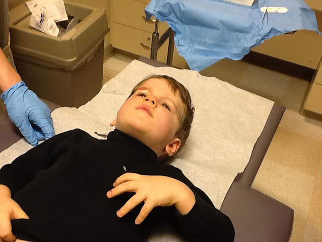 beautiful patient boy
