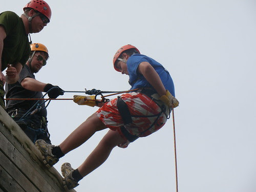 Getting over his fear