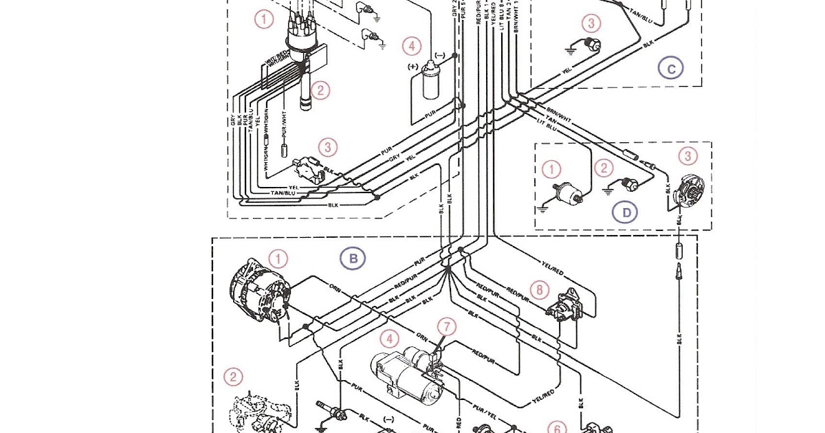 55 Mercruiser 5.7 Distributor Wiring Diagram - Wiring Harness Diagram