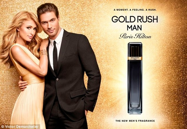 Outra para a prateleira: Fevereiro marca o lançamento da fragrância de Paris 21 - Gold Rush Man - que atualmente é vendido por US $ 55 na Perfumania