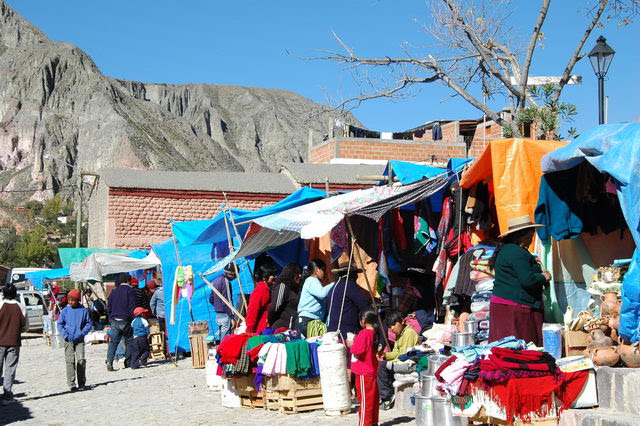Village de Iruya au nord est de Humahuaca