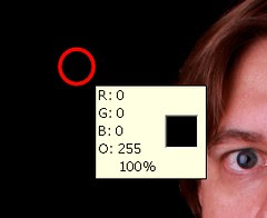 5 Black background by face