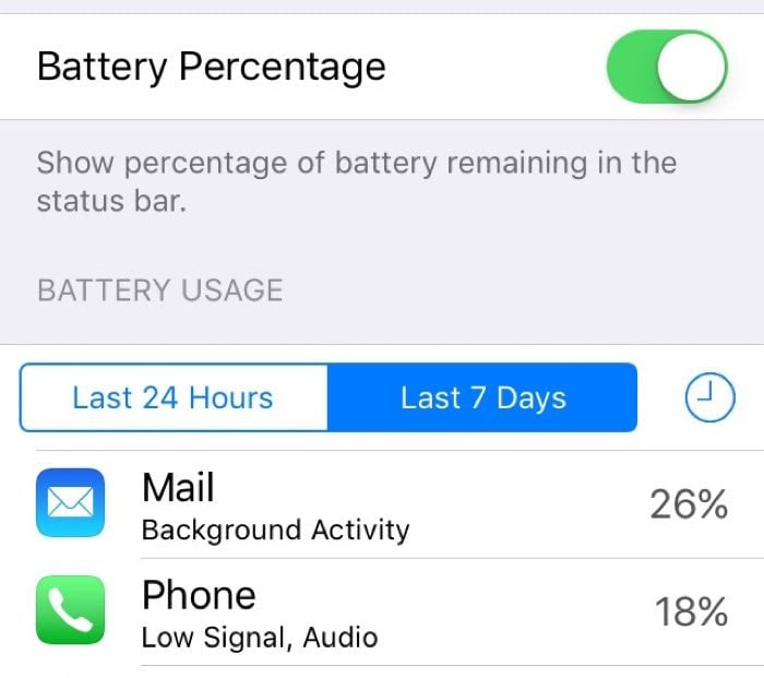 Improve iPhone Battery Life