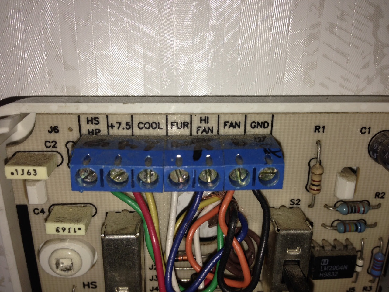 Dometic Analog Thermostat Wiring Diagram - General Wiring Diagram