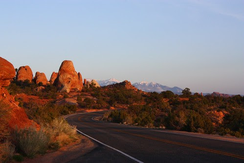 Arches National Park at Sunset