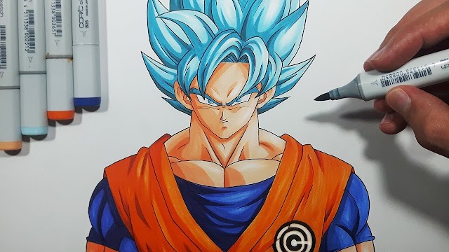 Dragon ball gt goku ssj4 da colorare