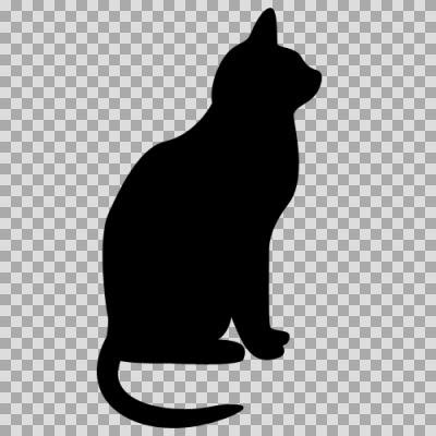 美しい花の画像 ロイヤリティフリー猫 顔 イラスト シルエット