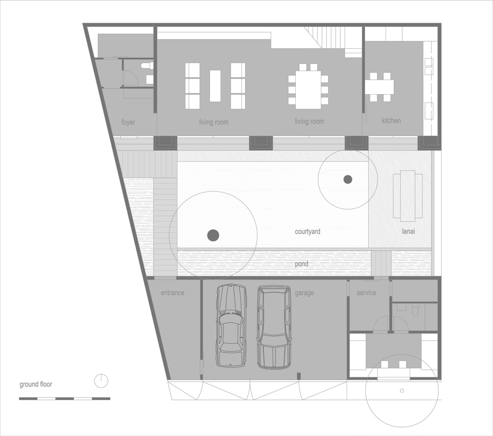 Old Filipino House Drawing