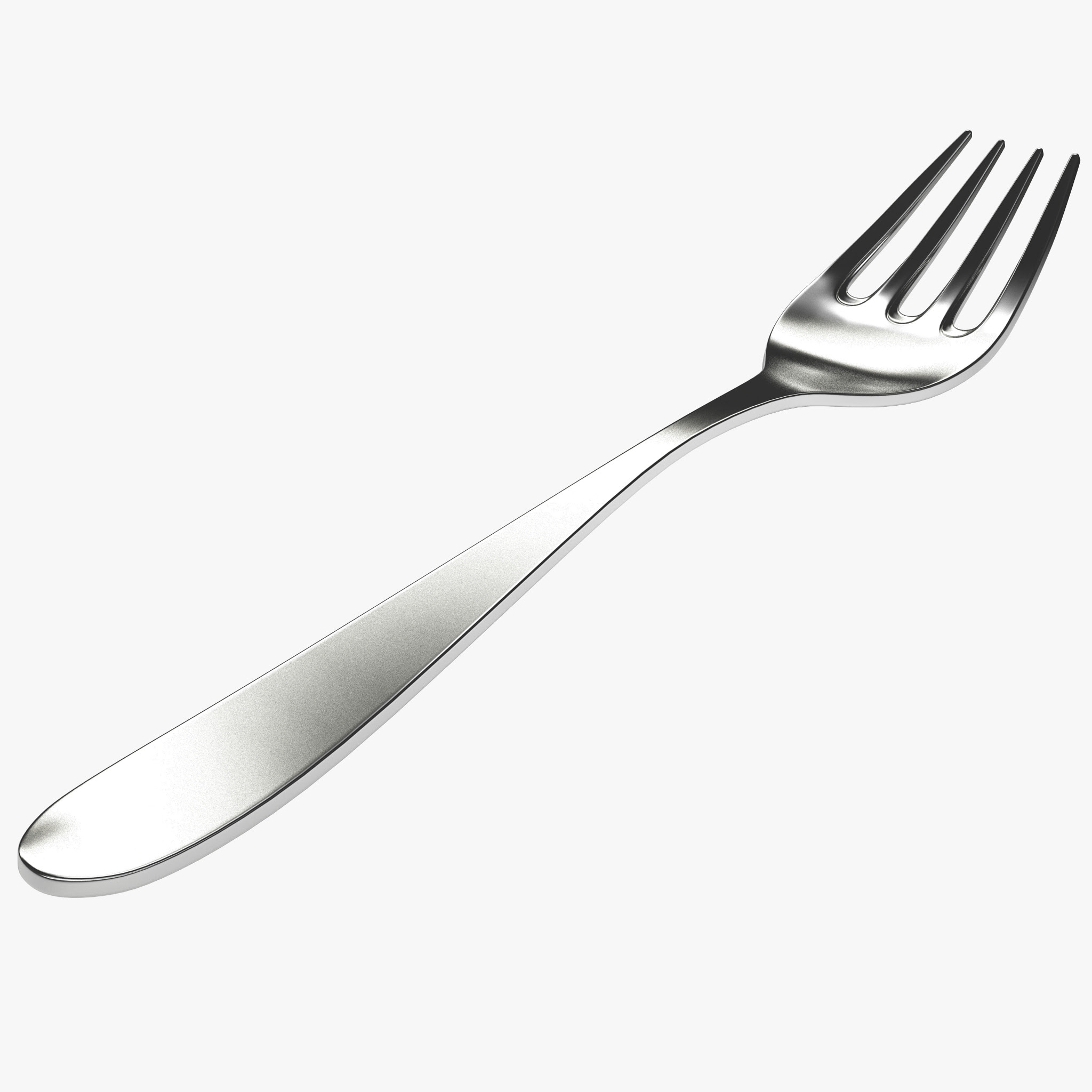 Fork 3d model by 3d_molier: 3d_molier 3d models