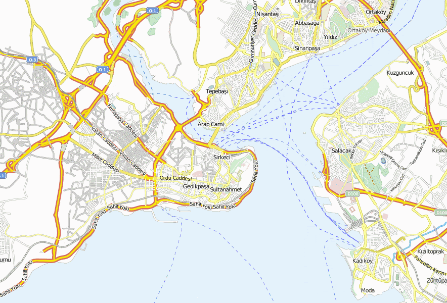 Istanbul Karte : Michelin Landkarte Istanbul Stadtplan Istanbul