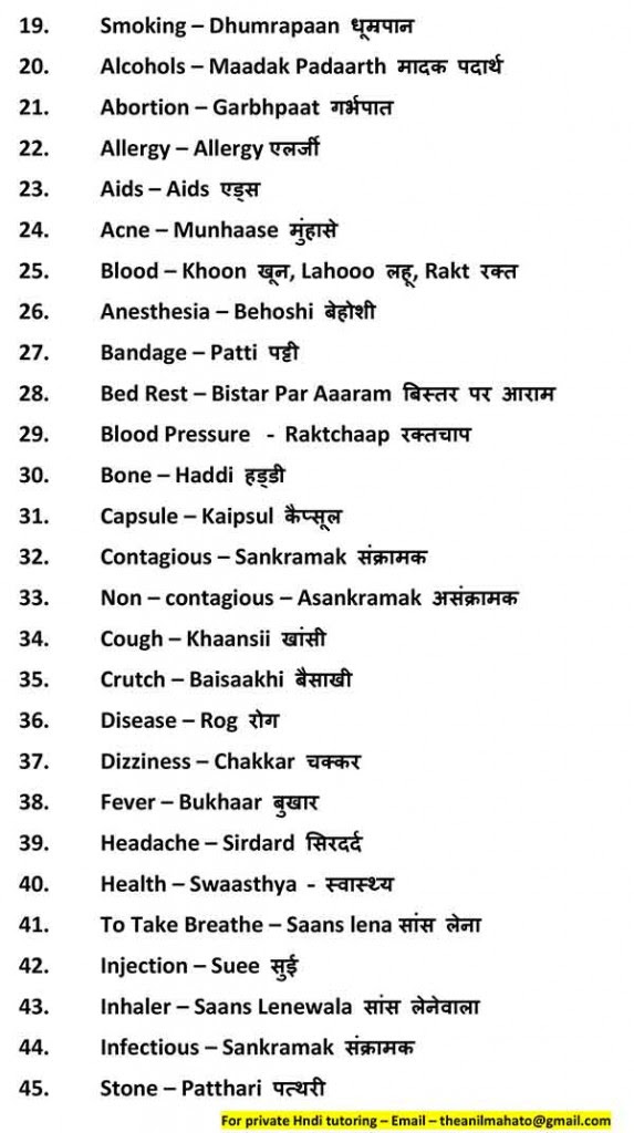 English To Hindi Meaning Words List لم يسبق له مثيل الصور Tier3 Xyz