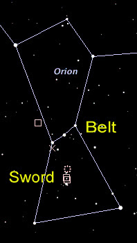 Orion the Hunter and the Milky Way | Tonight | EarthSky