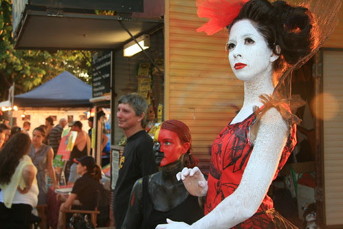 Living Statues Mindil Beach Market