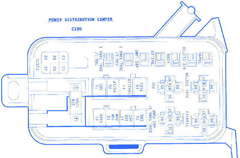 1998 Dodge Dakota Fuse Box Diagram - General Wiring Diagram