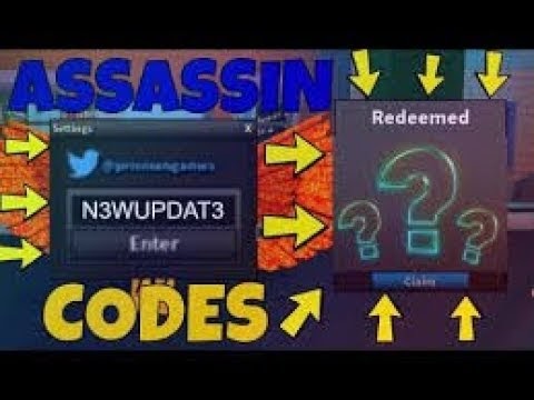 Roblox Assassin Redeem Codes Go To Rxgate Cf