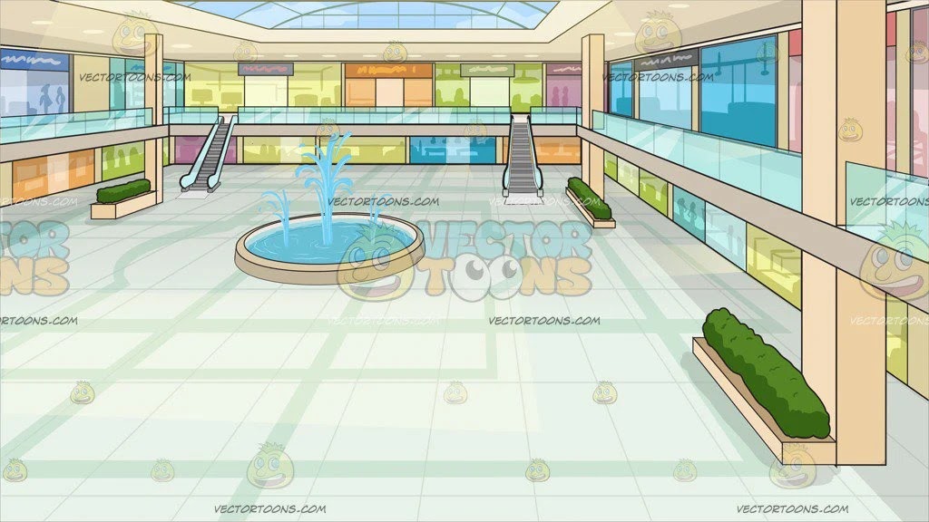 Cartoon Mall Clipart - Clipart