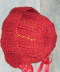 silk baby hat