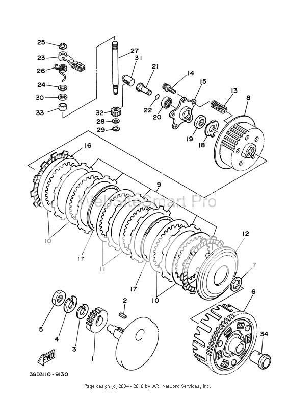 Yamaha Warrior Engine Diagram