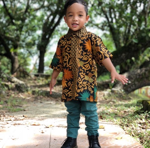  Baju  Batik Budak  Lelaki  BAJUKU