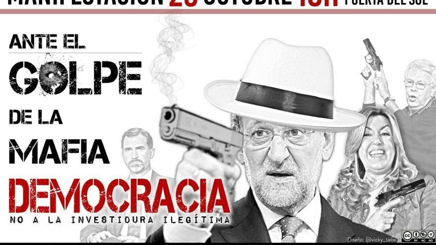 La Delegación del Gobierno permite la manifestación de la Coordinadora 25S el sábado durante la investidura de Rajoy