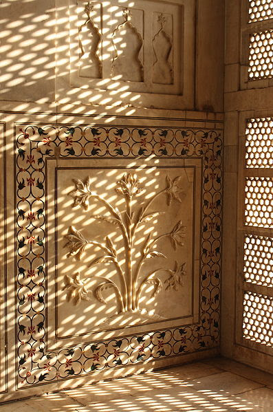 inside the Taj Mahal inside the Taj Mahal