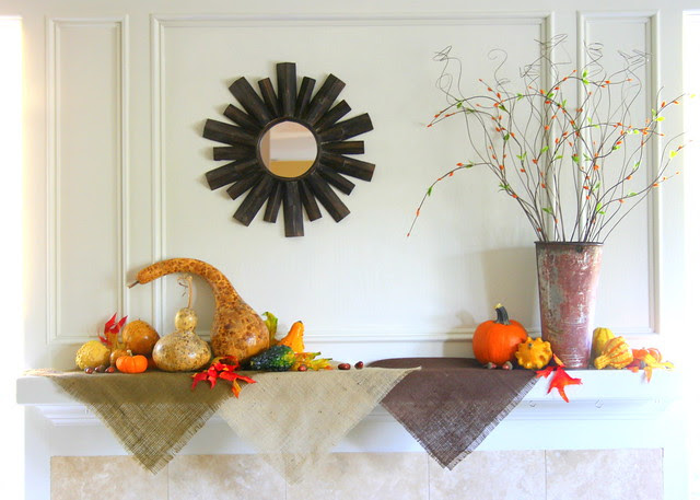 Fall Mantle Display