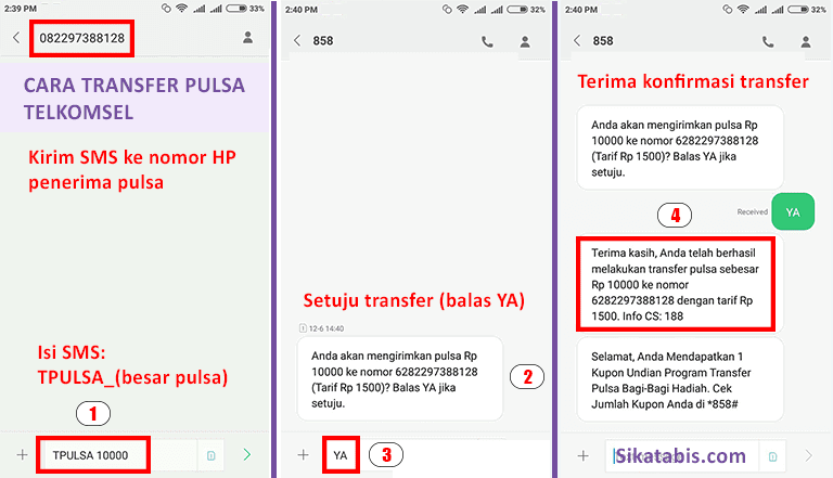 Cara Transfer Pulsa Kartu Tri Ke Operator Lain Berbagi Info Kartu