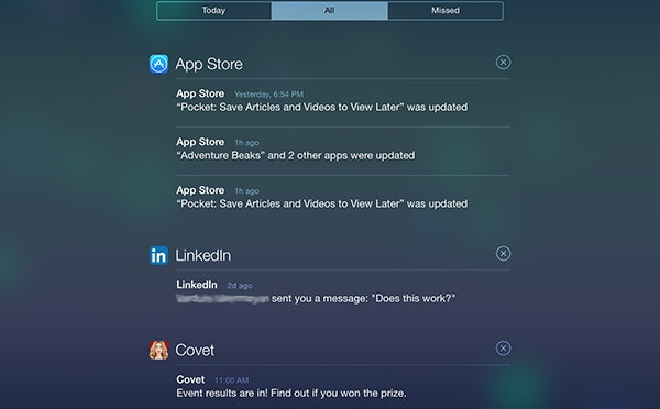 5 Key Elements of User Friendly Notifications ipad notifications