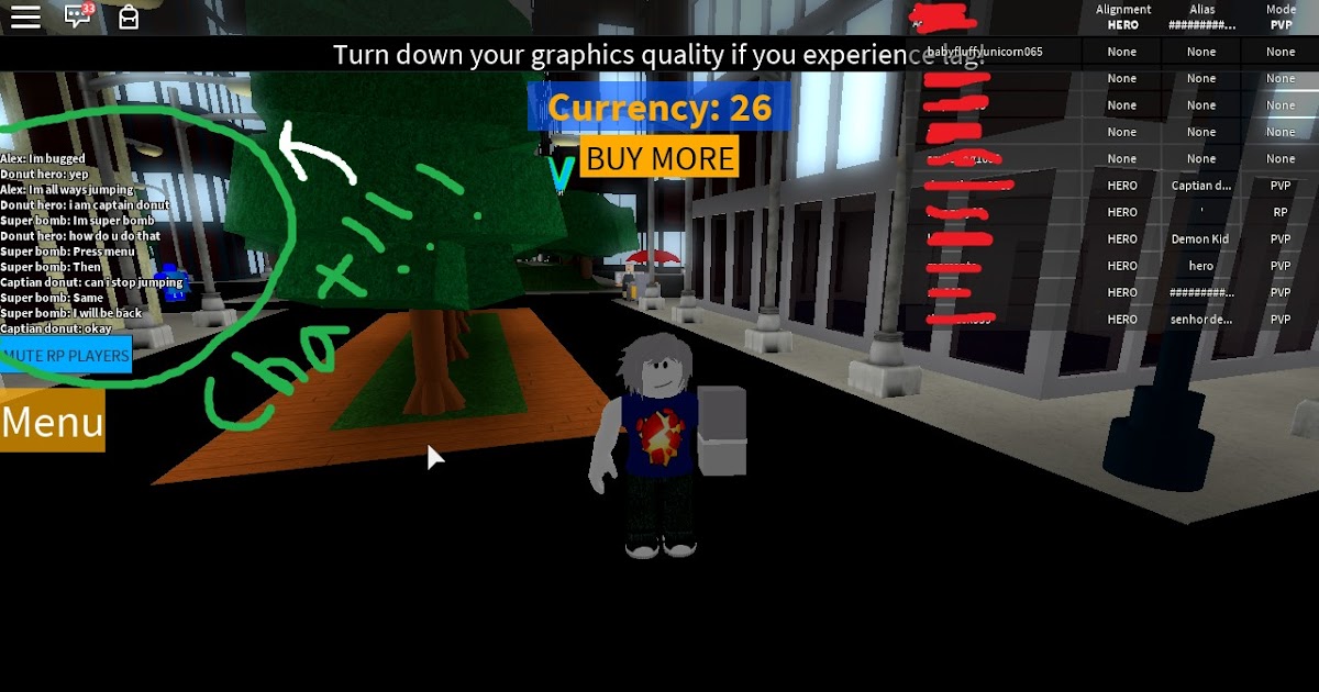 roblox mute