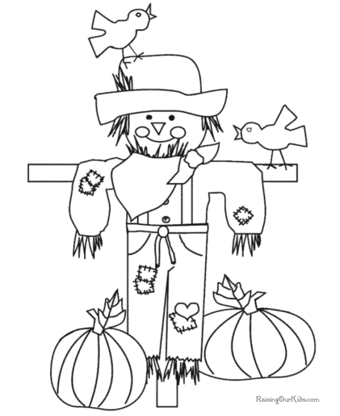 Thanksgiving Food Coloring Pages For Kids Drawing With Crayons