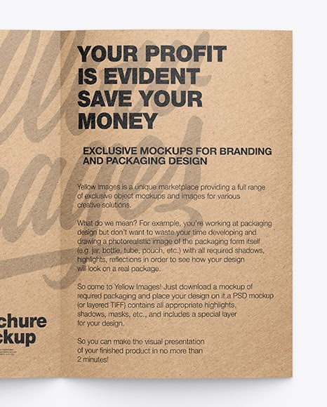 Download Download A4 Bifold Brochure Mockup Free Download Yellowimages Kraft Brochure Mockup In Stationery Mockups On Yellow Images A Collection Of Free Premium Photoshop Smart Object Showcase Mocku PSD Mockup Templates