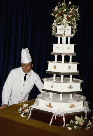 Prince Charles 39 and Princess Diana 39s wedding cake