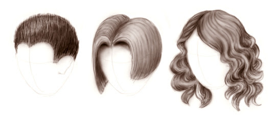 How To Draw Curly Hair Step By Step For Beginners