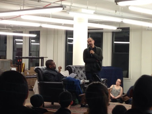 Hilton Als and Junot Díaz, at the Strand