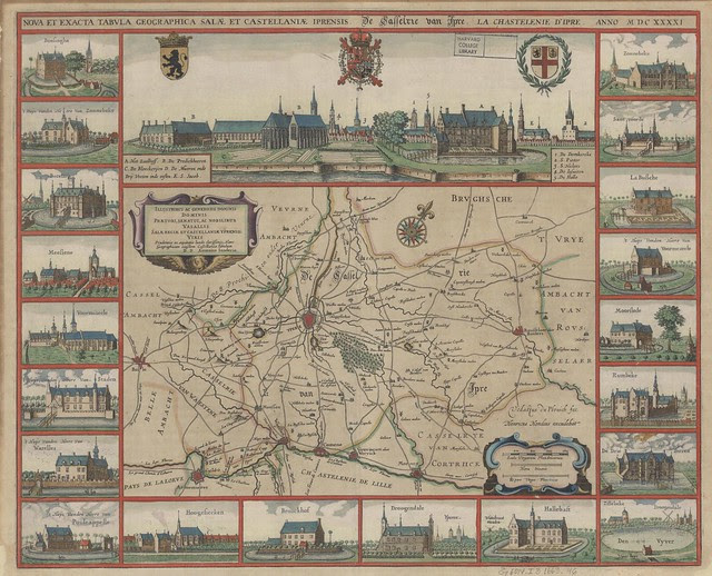 Hondius 1663 map