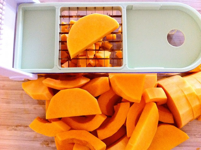 Dicing Butternut Squash