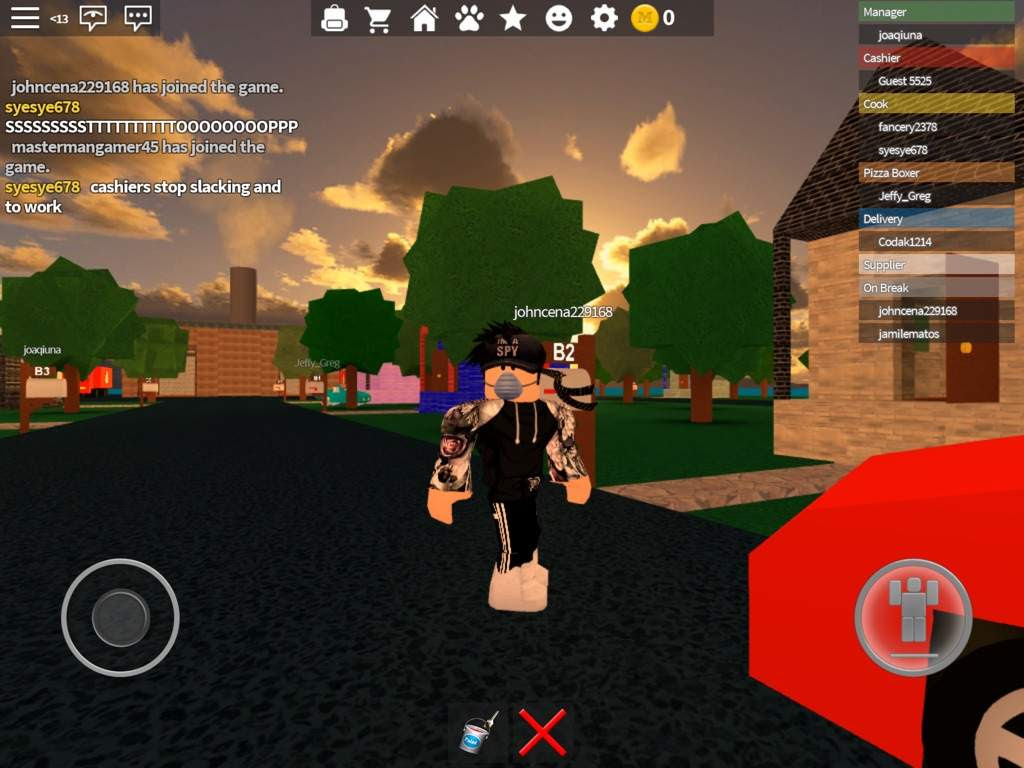 roblox jeffy amino pizza place