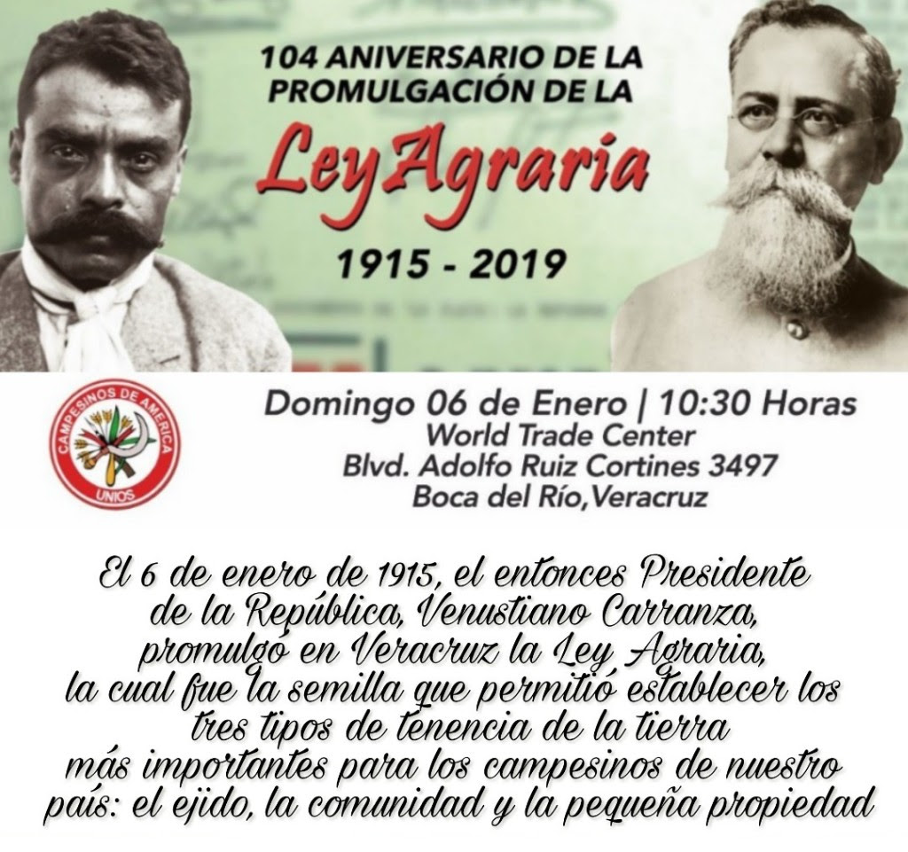 Ley Del 6 De Enero De 1915