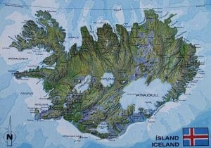 Island Karte