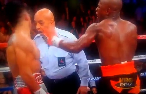 floyd mayweather vs victor ortiz