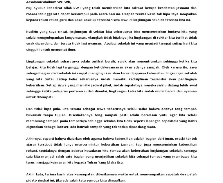 Teks Pidato Anak Sd Tentang Menuntut Ilmu Kumpulan