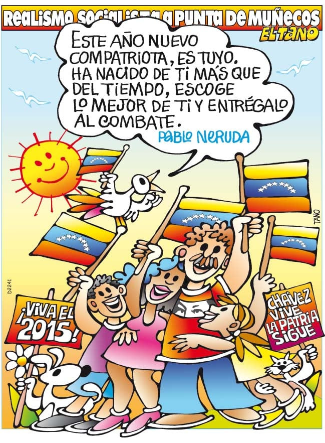 ¡Feliz Año bolivariano y chavista para el Pueblo Venezolano..!